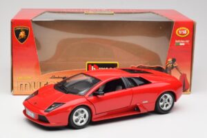 Lamborghini Murcielago Rood Bburago 1:18 3316 Metaal — afbeelding 8 van 8