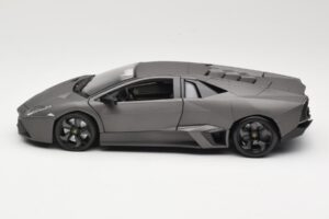 Lamborghini Reventon Matte Grey Bburago 1:18 18-11029 Metaal — afbeelding 4 van 8