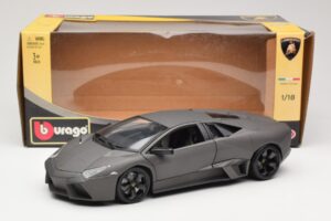Lamborghini Reventon Matte Grey Bburago 1:18 18-11029 Metaal — afbeelding 8 van 8
