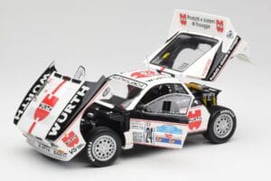 Lancia 037 #1 G. Cunico / E. Bartolich Targa Florio Winner 1983 Kyosho 1:18 08302H Metaal — afbeelding 2 van 8