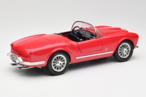 Lancia Aurelia B24 Spider Rood Bburago 1:18 3010 Metaal — afbeelding 3 van 8