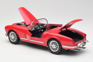 Lancia Aurelia B24 Spider Rood Bburago 1:18 3010 Metaal — afbeelding 5 van 8