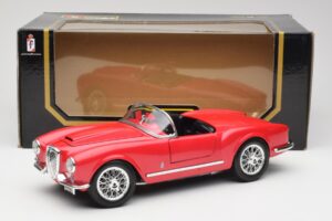 Lancia Aurelia B24 Spider Rood Bburago 1:18 3010 Metaal — afbeelding 8 van 8