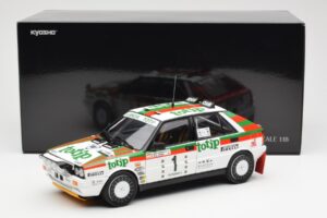 Lancia Delta HF 4WD #1 D. Cerrato Totip Rally Targa Florio 1987 Kyosho 1:18 08960C Metaal — afbeelding 8 van 8