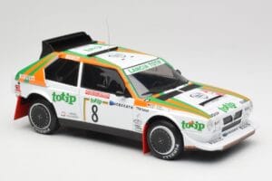 Lancia Delta S4 #8 D. Cerrato / G. Cerri Rally San Remo 1986 IXO 1:18 18RMC133 Metaal — afbeelding 4 van 6