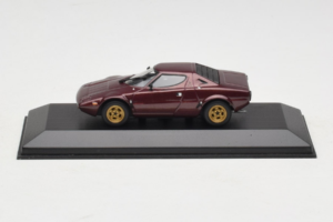 Lancia Stratos Bordeauxrood Minichamps 1:43 LANCIA001 Metaal