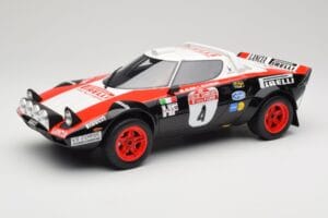 Lancia Stratos HF Gr.4 Zwart #0 M. Alen / I. Kivimäki Rally San Remo 1978 Otto 1:12 G088 Hars