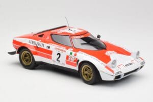 Lancia Stratos HF #2 J-B. Andruet / Biche Winners Tour de Corse 1974 Minichamps 1:18 155741702 Metaal — afbeelding 4 van 6