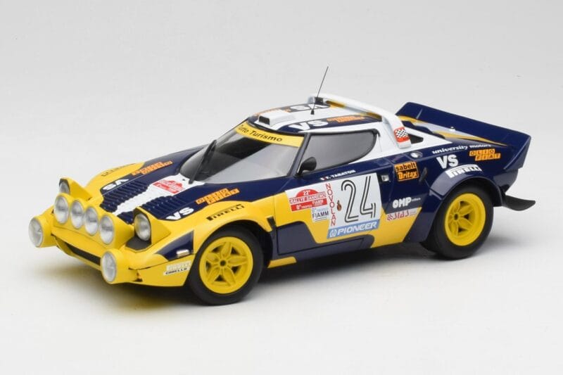 Lancia Stratos HF #24 P. Tabaton / L. Radaelli Rally Sanremo 1980 Minichamps 1:18 155801724 Metaal