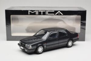 Lancia Thema Turbo 16V LX Serie II Zwart Mitica 1:18 202010-D Metaal — afbeelding 8 van 8