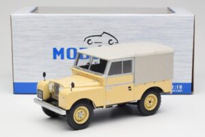 Land Rover 88 Series 1 Hard Top Lichtbeige MCG 1:18 MCG18368 Metaal — afbeelding 6 van 6
