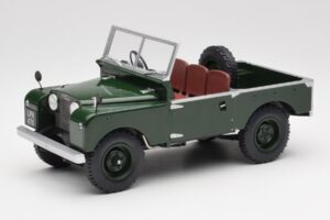 Land Rover 88 Series 1 Open Top Donkergroen MCG 1:18 MCG18367 Metaal