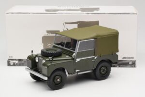 Land Rover 88 Series I Matt Green Minichamps 1:18 150168909 Metaal — afbeelding 8 van 8