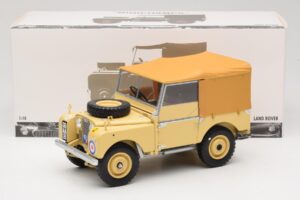Land Rover 88 Series I RAF Beige Minichamps 1:18 150168911 Metaal — afbeelding 8 van 8
