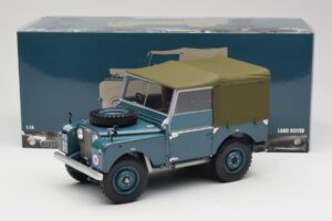 Land Rover 88 Series I Lichtblauw Minichamps 1:18 150168907 Metaal — afbeelding 8 van 8