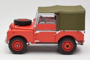 Land Rover 88 Series I Rood Minichamps 1:18 150168910 Metaal — afbeelding 4 van 8