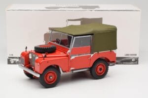 Land Rover 88 Series I Rood Minichamps 1:18 150168910 Metaal — afbeelding 8 van 8