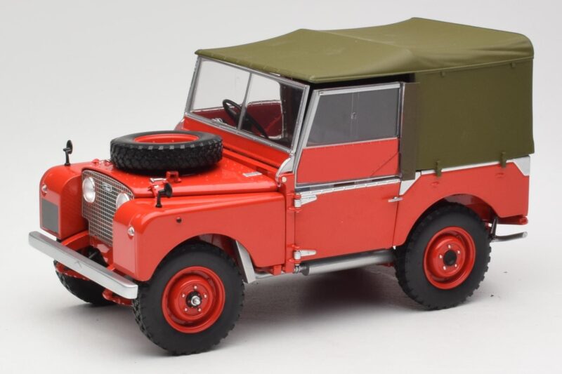 Land Rover 88 Series I Rood Minichamps 1:18 150168910 Metaal