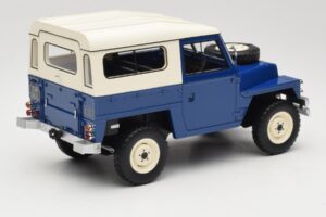 Land Rover Lightweight Series III Donkerblauw BoS Models 1:18 BOS382 Hars — afbeelding 2 van 6