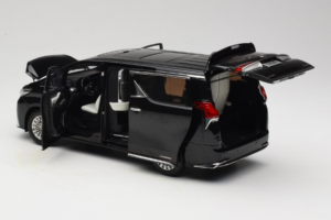 Lexus LM300h Zwart Kyosho 1:18 08963BK Metaal — afbeelding 5 van 8
