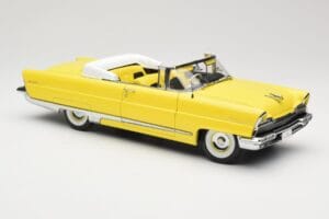 Lincoln Premiere Cabriolet Geel Sun Star 1:18 4641 Metaal — afbeelding 6 van 8