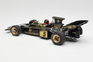 Lotus 72D #5 E. Fittipaldi John Player Special GP Spain 1972 MCG 1:18 MCG18610F Metaal — afbeelding 4 van 6