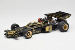 Lotus 72D #5 E. Fittipaldi John Player Special GP Spain 1972 MCG 1:18 MCG18610F Metaal