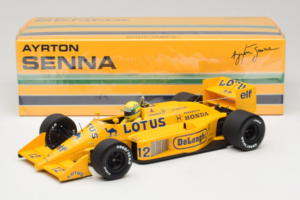 Lotus 99T Honda #12 A. Senna Team Lotus 1987 Minichamps 1:18 540871812 Metaal — afbeelding 7 van 7