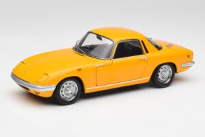 Lotus Elan S/E Racing Geel AUTOart 1:18 75352 Metaal