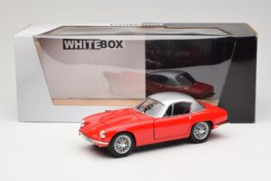 Lotus Elise S1 Rood & Zilver Whitebox 1:18 WB18003 Metaal — afbeelding 8 van 8