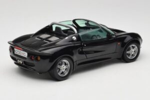 Lotus Elise S1 Roadster Zwart Chrono 1:18 CH001 Metaal — afbeelding 3 van 8
