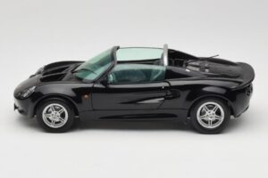 Lotus Elise S1 Roadster Zwart Chrono 1:18 CH001 Metaal — afbeelding 4 van 8