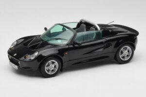 Lotus Elise S1 Roadster Zwart Chrono 1:18 CH001 Metaal