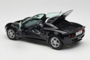 Lotus Elise S1 Roadster Zwart Chrono 1:18 CH001 Metaal — afbeelding 5 van 8