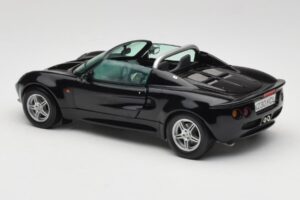 Lotus Elise S1 Roadster Zwart Chrono 1:18 CH001 Metaal — afbeelding 7 van 8