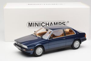 Maserati Biturbo Coupe Donkerblauw Metallic Minichamps 1:18 107123500 Metaal — afbeelding 6 van 6