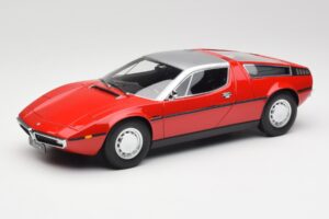 Maserati Bora Rood & Zilver Minichamps 1:18 107123721 Hars