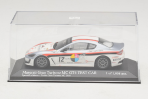Maserati GranTurismo MC GT4 #12 Sperati / La Mazza Maserati MC 2010 Minichamps 1:43 400101212 Metaal — afbeelding 4 van 5