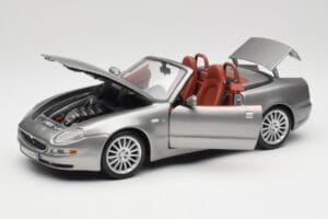 Maserati 4200 GT Spyder Grijs Bburago 1:18 18-12019 Metaal — afbeelding 2 van 8