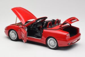 Maserati GT Spyder Rood Bburago 1:18 34097 Metaal — afbeelding 7 van 8