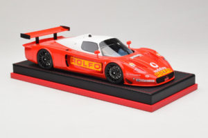 Maserati MC12 Rolfo Rood Wit Gl Model 1:18 REMC031 Hars — afbeelding 4 van 7