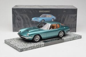 Maserati Mistral Blauw Minichamps 1:18 107123420 Hars — afbeelding 6 van 6