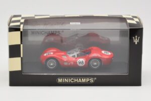 Maserati Tipo 61 #98 C. Shelby Times Mirror Grand Prix Riverside 1960 Minichamps 1:43 400601298 Metaal — afbeelding 4 van 4