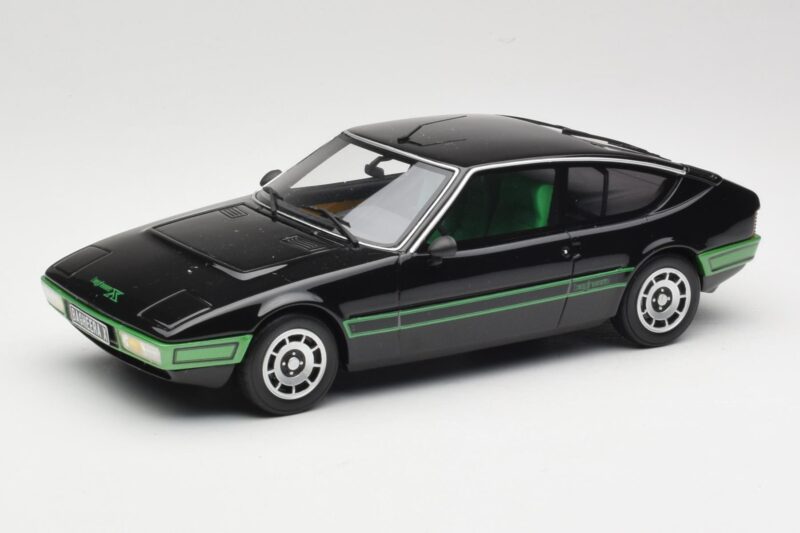 Matra Bagheera X Zwart Groen Otto 1:18 OT031 Hars