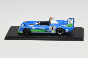 Matra MS670C #7 H. Pescarolo / G. Larrousse Matra-Simca 24 Hours of Le Mans Winner 1974 Spark 1:43 43LM74 Hars