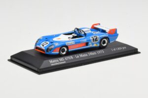 Matra Simca MS670B #12 J-P. Beltoise / J-P. Jabouille / J-P. Jaussaud 24 Hours of Le Mans 1973 Minichamps 1:43 430731112 Meta — afbeelding 2 van 4