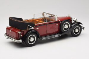 Maybach DS8 Zeppelin Rood Anson 1:18 30413 Metaal — afbeelding 3 van 8