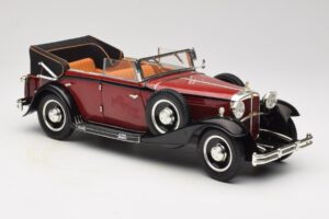Maybach DS8 Zeppelin Rood Anson 1:18 30413 Metaal — afbeelding 6 van 8