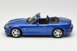 Mazda MX-5 NA 10th Anniversary Blue Metallic Gate 1:18 01071 Metaal — afbeelding 4 van 8