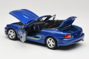 Mazda MX-5 NA 10th Anniversary Blue Metallic Gate 1:18 01071 Metaal — afbeelding 5 van 8